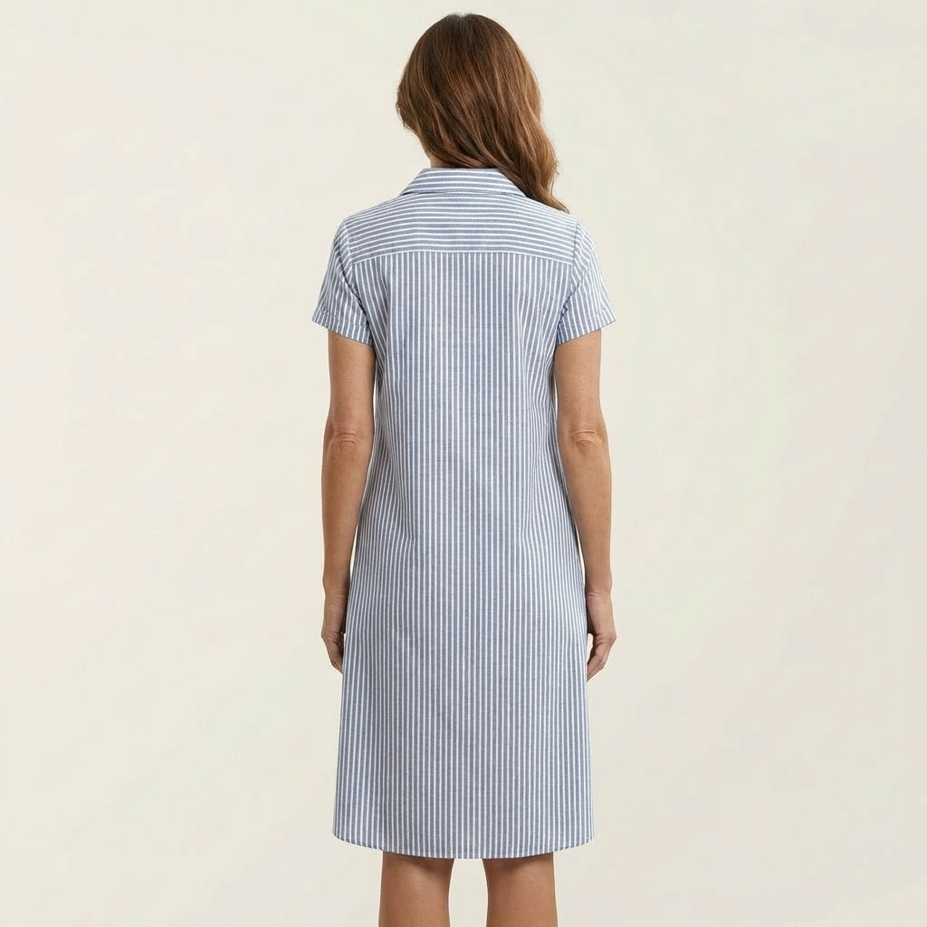 Marryl | V-Neck Print Dress