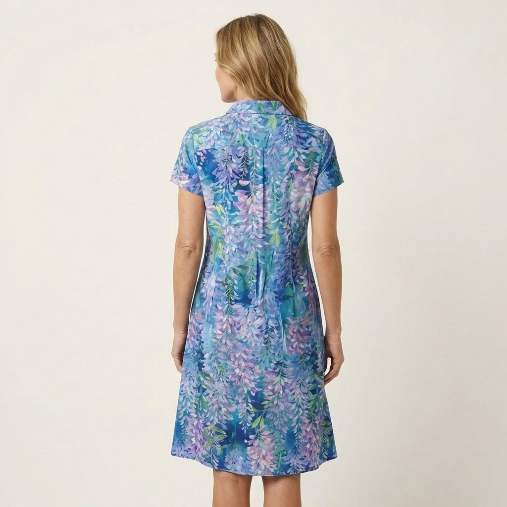Marryl | V-Neck Print Dress