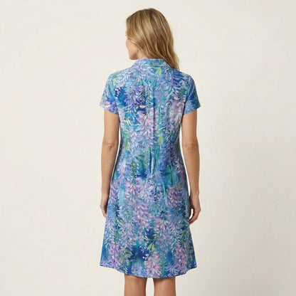 Marryl | V-Neck Print Dress