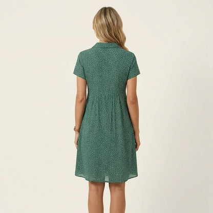 Marryl | V-Neck Print Dress