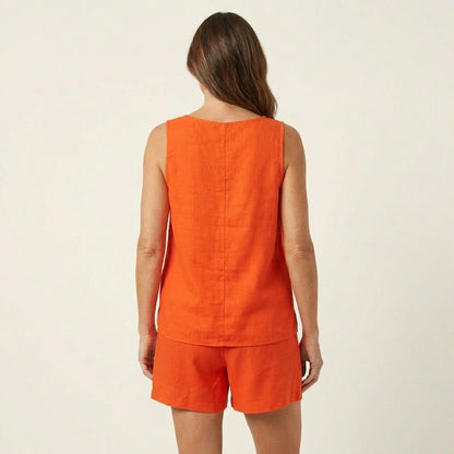 Xena | Sleeveless Top & Shorts Set