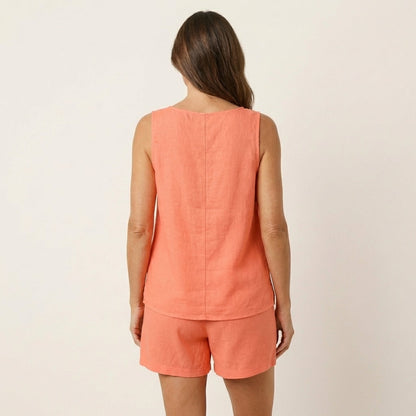 Xena | Sleeveless Top & Shorts Set