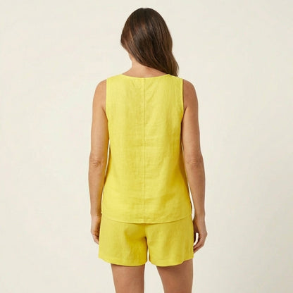 Xena | Sleeveless Top & Shorts Set