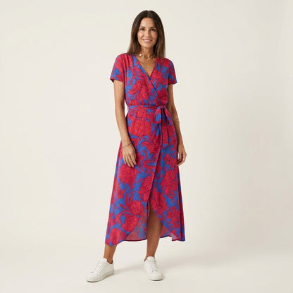 Maren | Wrap Midi Dress