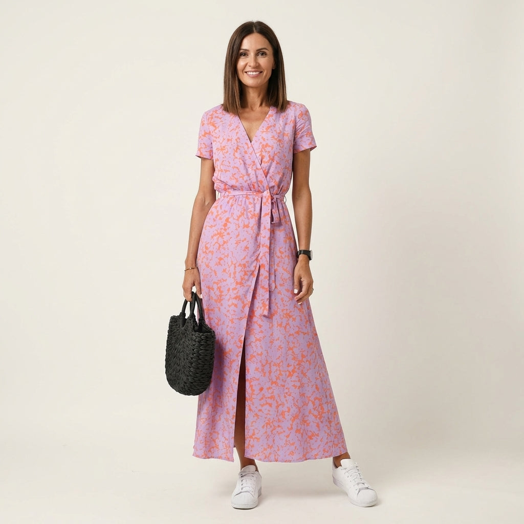 Maren | Wrap Midi Dress