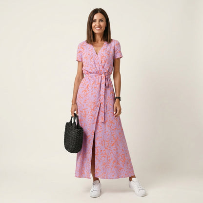 Maren | Wrap Midi Dress