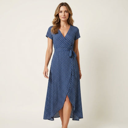 Maren | Wrap Midi Dress