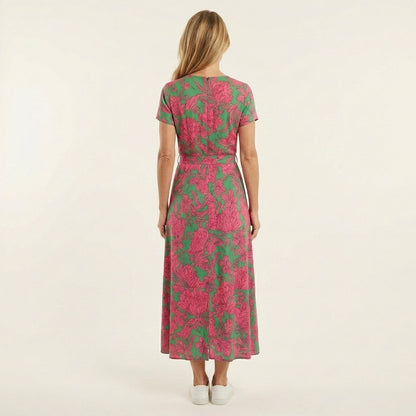 Maren | Wrap Midi Dress