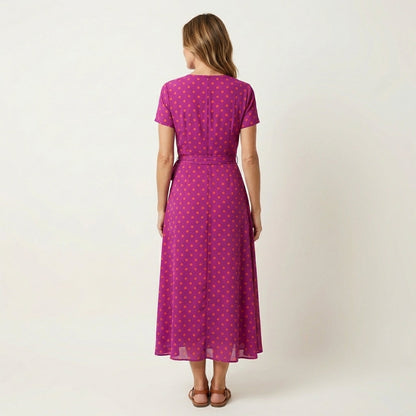 Maren | Wrap Midi Dress
