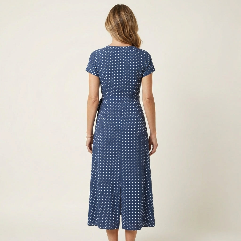 Maren | Wrap Midi Dress