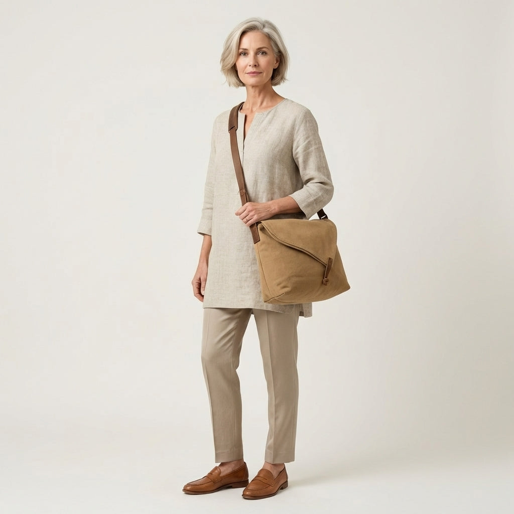 Estella | Canvas Crossbody Bag