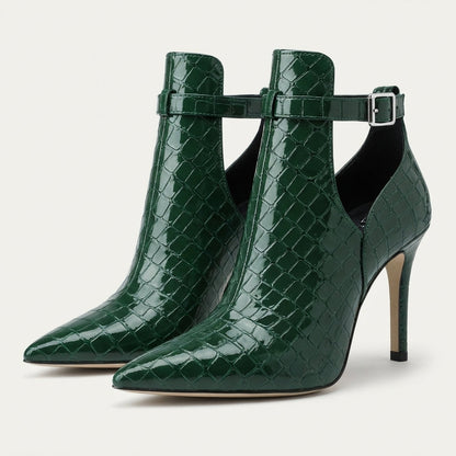 Candace | Croc-Embossed Stiletto