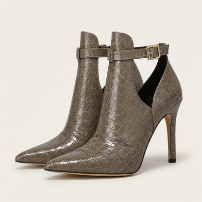 Candace | Croc-Embossed Stiletto