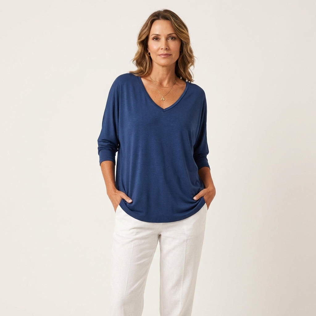 Aviva | V-Neck Top