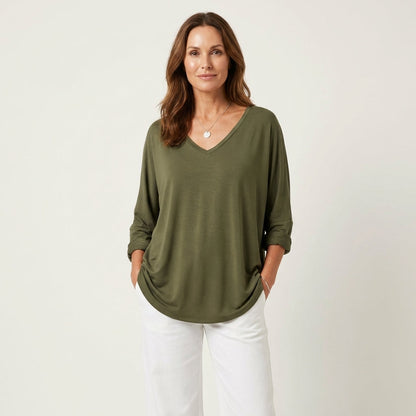 Aviva | V-Neck Top