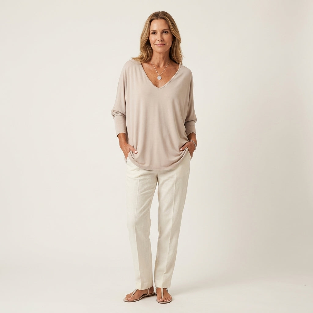 Aviva | V-Neck Top