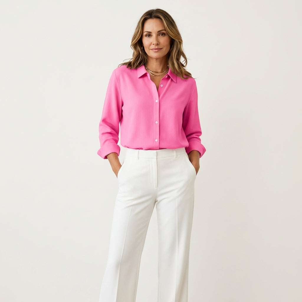 Raquel | Button-Down Blouse