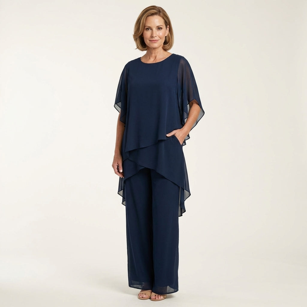 Arabella | Chiffon Two-Piece Set