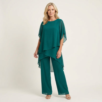 Arabella | Chiffon Two-Piece Set