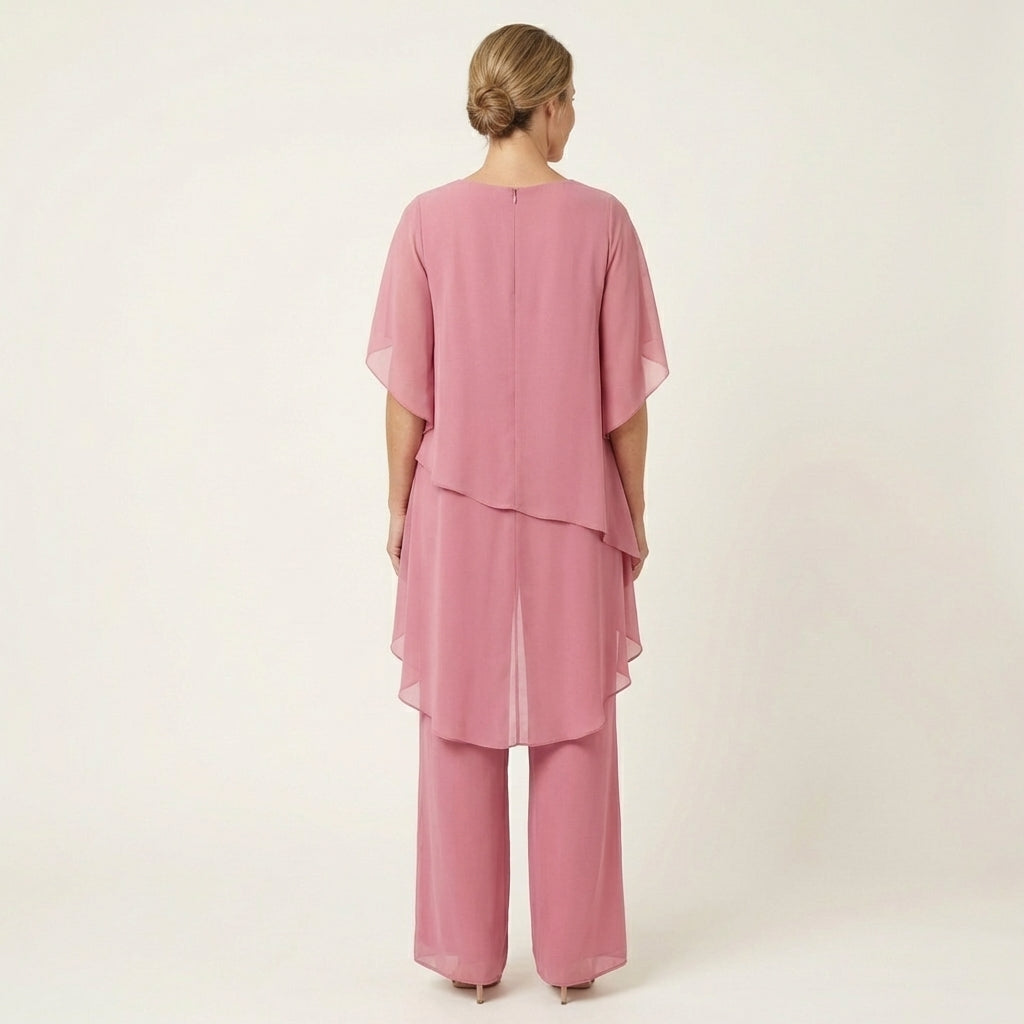 Arabella | Chiffon Two-Piece Set