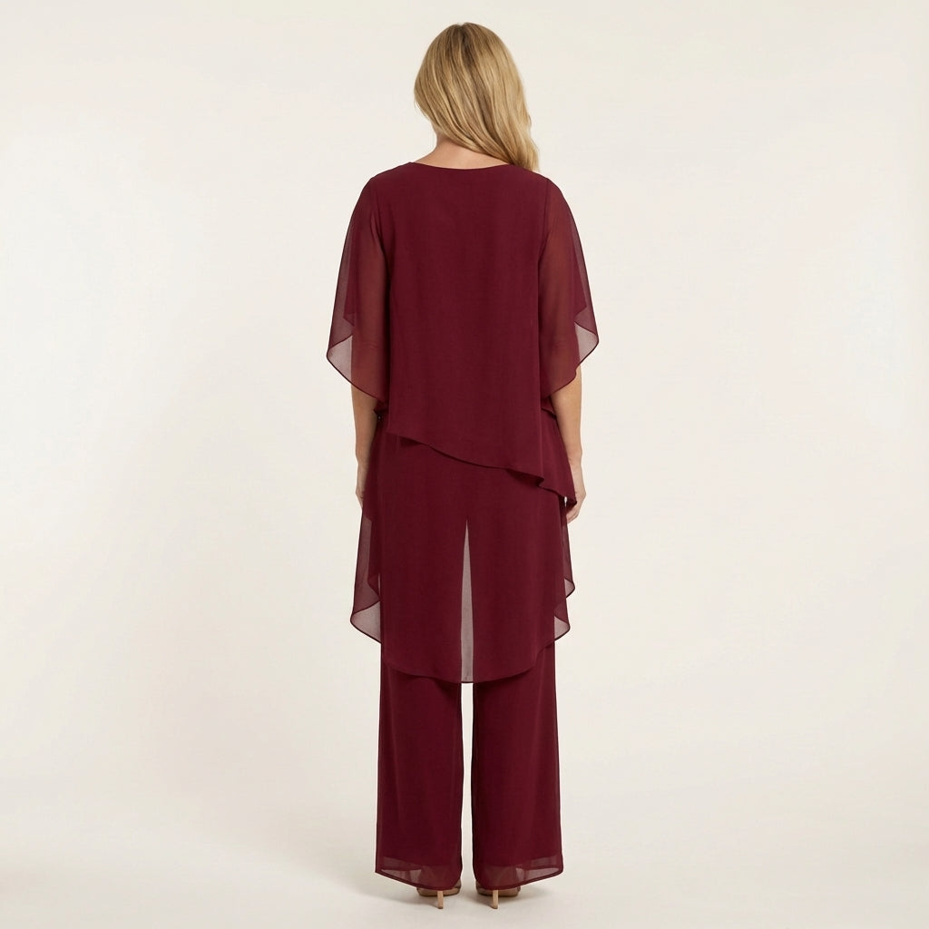 Arabella | Chiffon Two-Piece Set