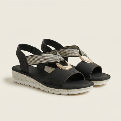 Corinne | Slip-On Wedge Sandal