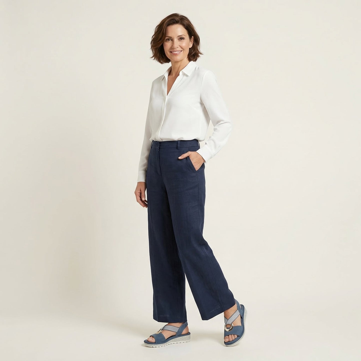 Corinne | Slip-On Wedge Sandal