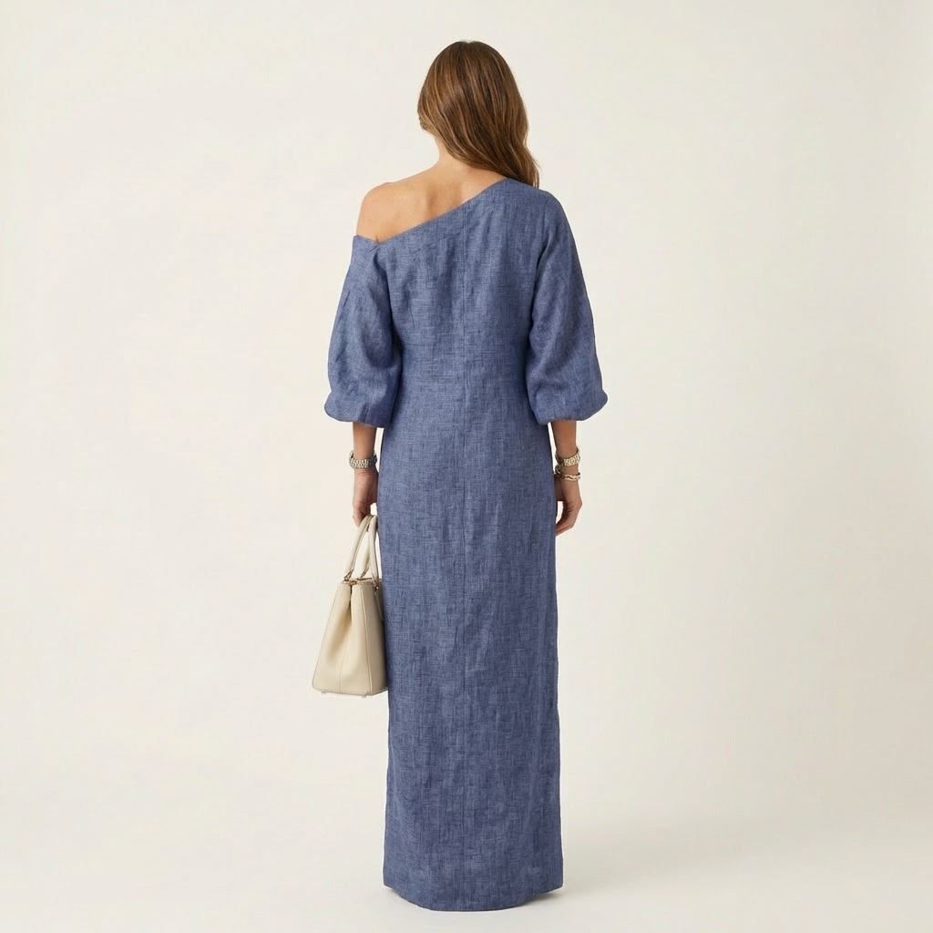 Bryony | One-Shoulder Maxi Dress