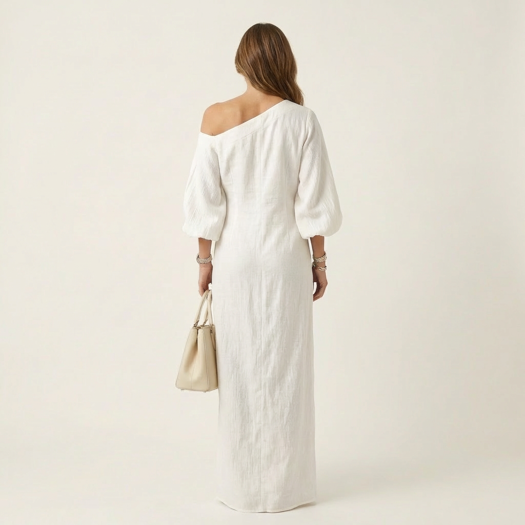 Bryony | One-Shoulder Maxi Dress