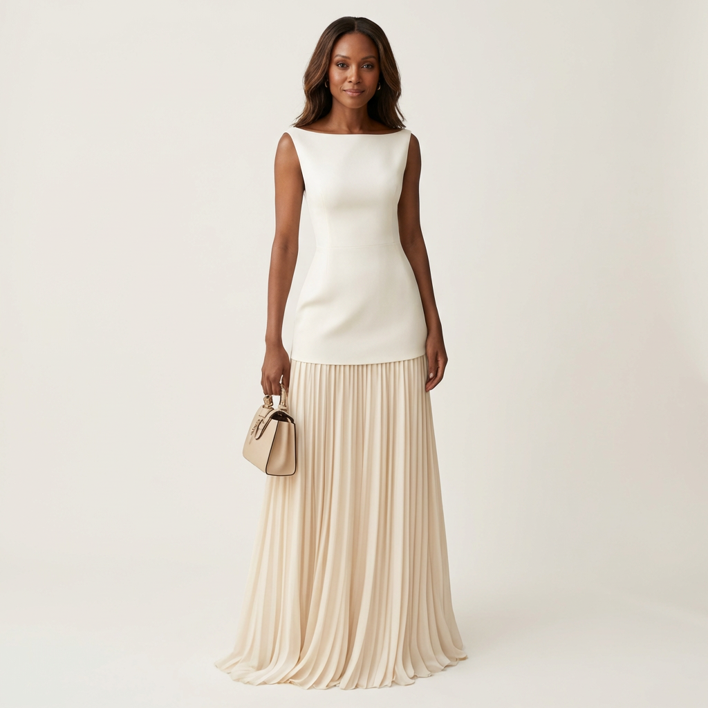 Cambria | Pleated Two-Piece Set