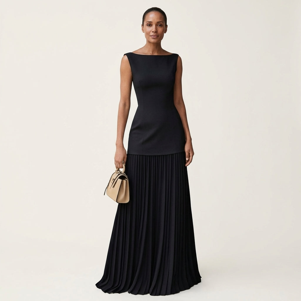 Cambria | Pleated Two-Piece Set
