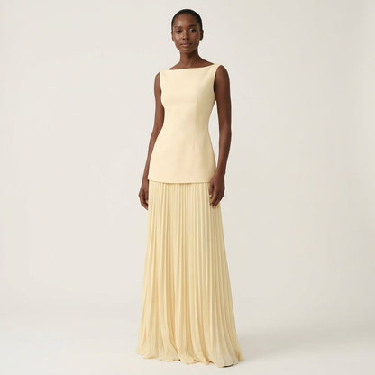 Cambria | Pleated Two-Piece Set