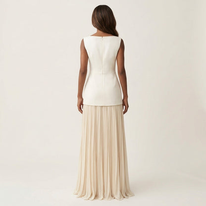 Cambria | Pleated Two-Piece Set