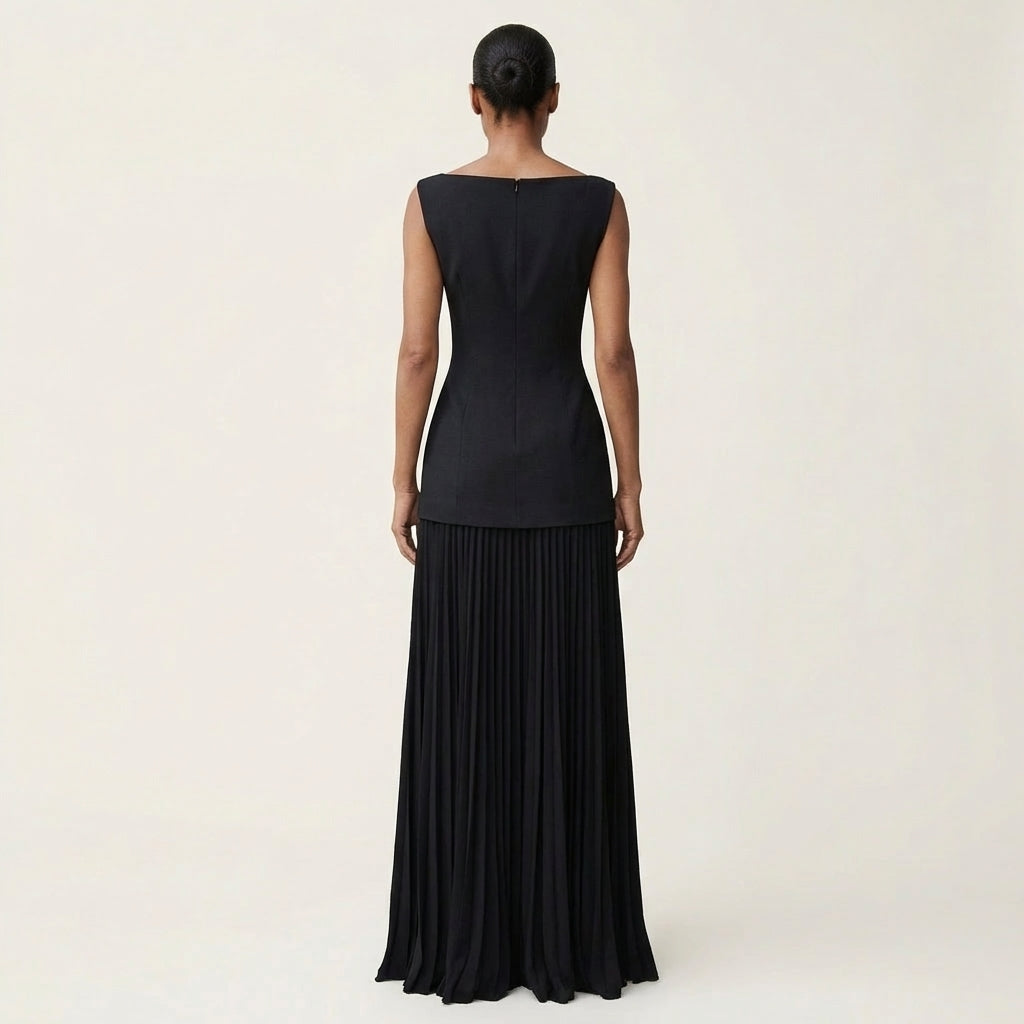Cambria | Pleated Two-Piece Set