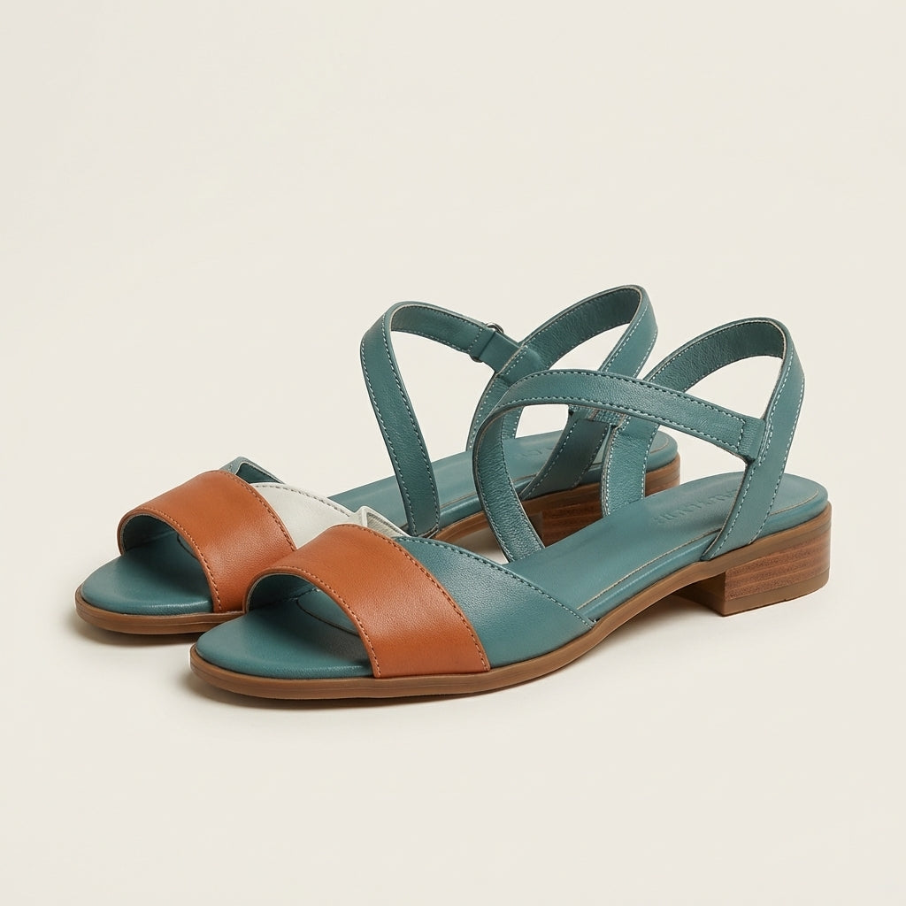 Damira | Color-Block Sandal