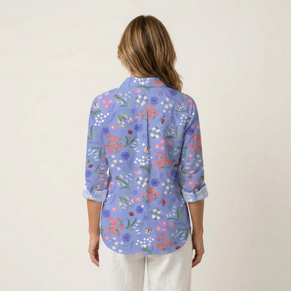 Rowena | Wildflower Garden Button-Down