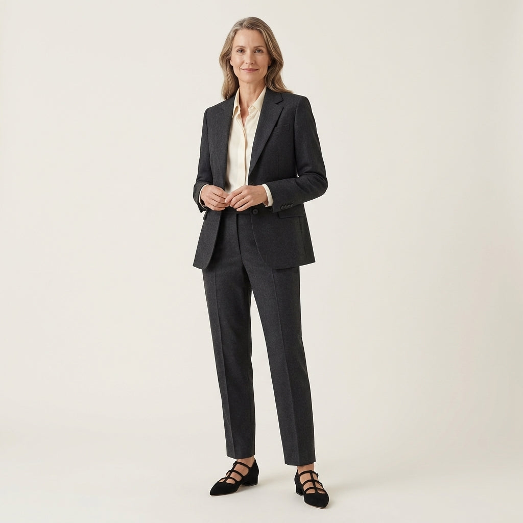 Vinka | Elegant Black Flat