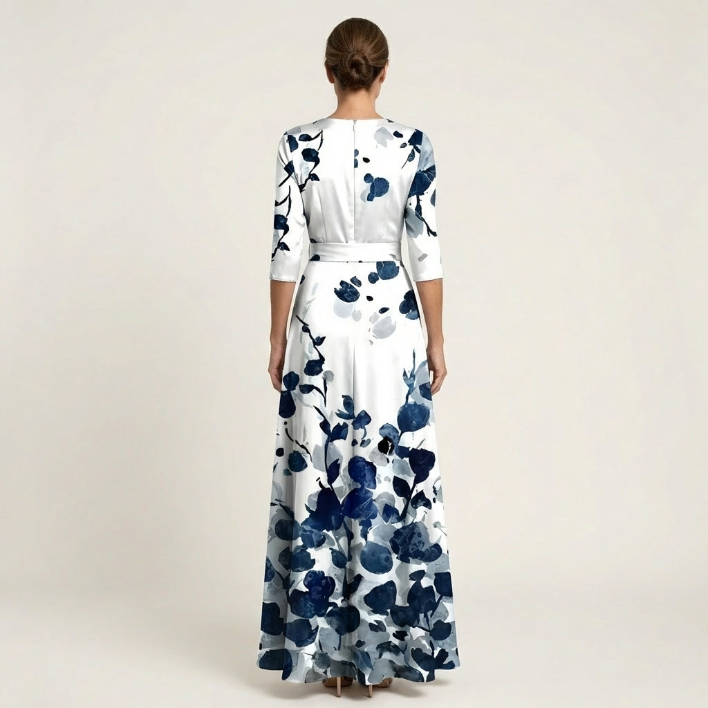 Emiliana | Wrap-Style Maxi Dress