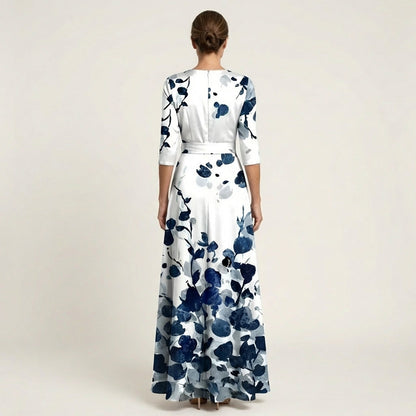 Emiliana | Wrap-Style Maxi Dress