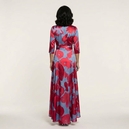 Emiliana | Wrap-Style Maxi Dress