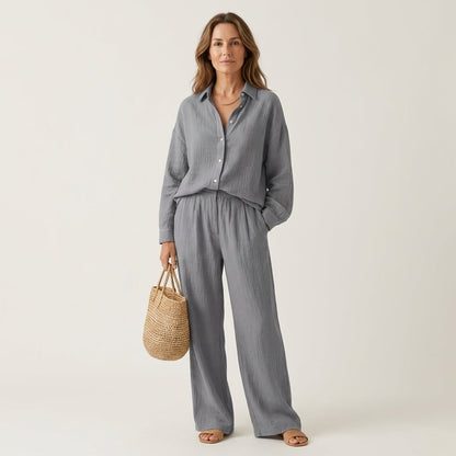 Mell | Linen Two-Piece Set