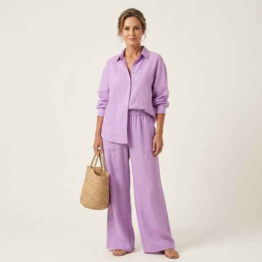 Mell | Linen Two-Piece Set
