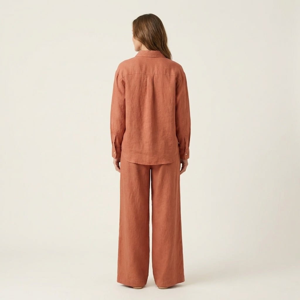 Mell | Linen Two-Piece Set
