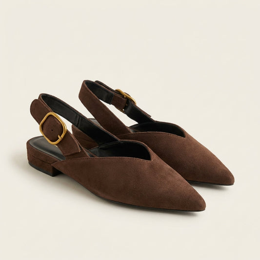 Bellonia | Suede Slingback Flat