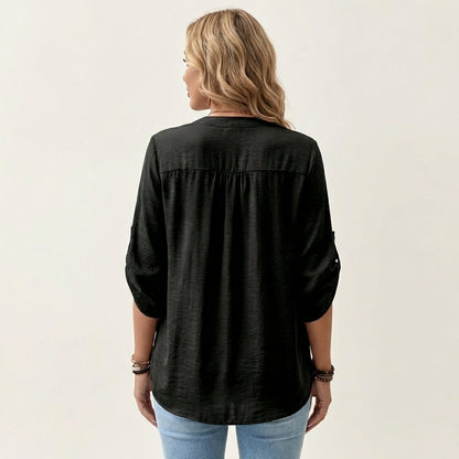 Aljolina | Lace-Bib Blouse
