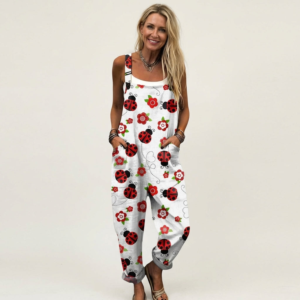 Sherah | Relaxed Wide-Leg Jumpsuit