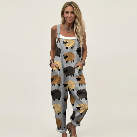 Eularie | Relaxed Wide-Leg Jumpsuit