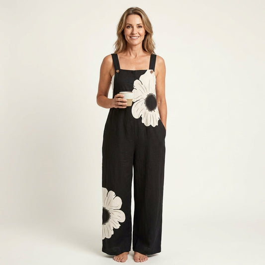 Michika | Relaxed Wide-Leg Jumpsuit