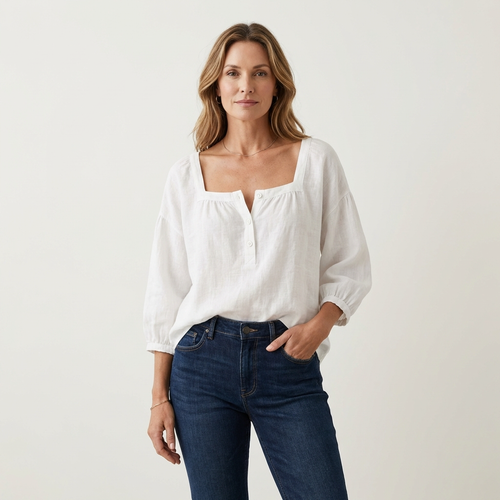 Sadira | Linen Top