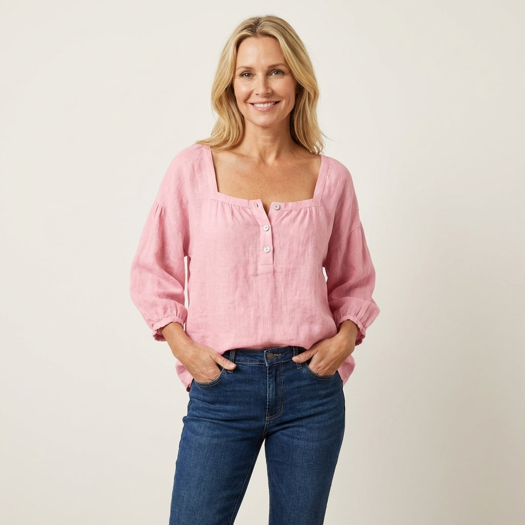 Sadira | Linen Top